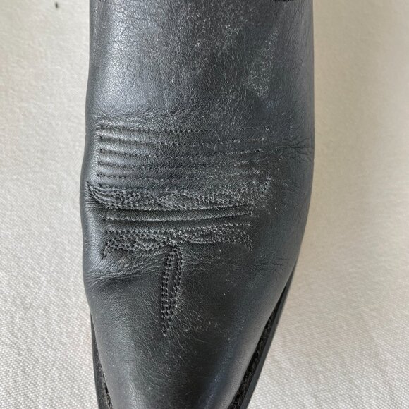 Vintage black cowboy boots - Picture 6 of 6